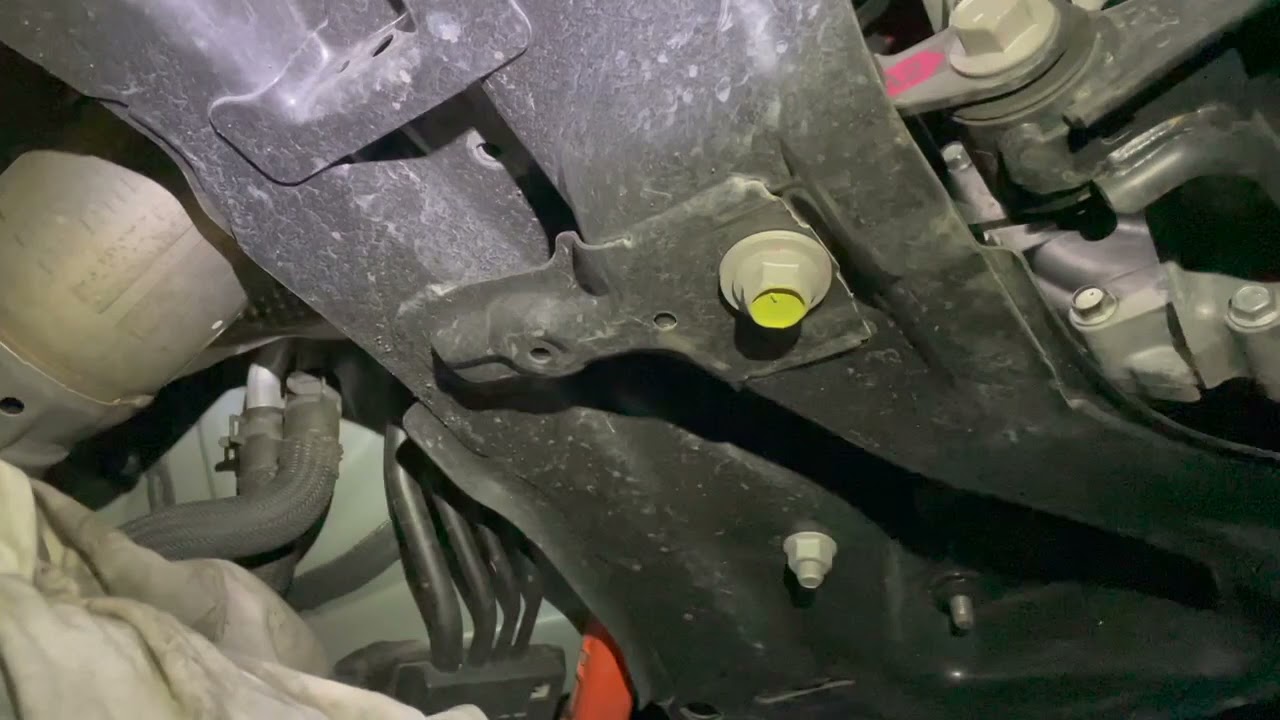 Prius C eCVT oil change