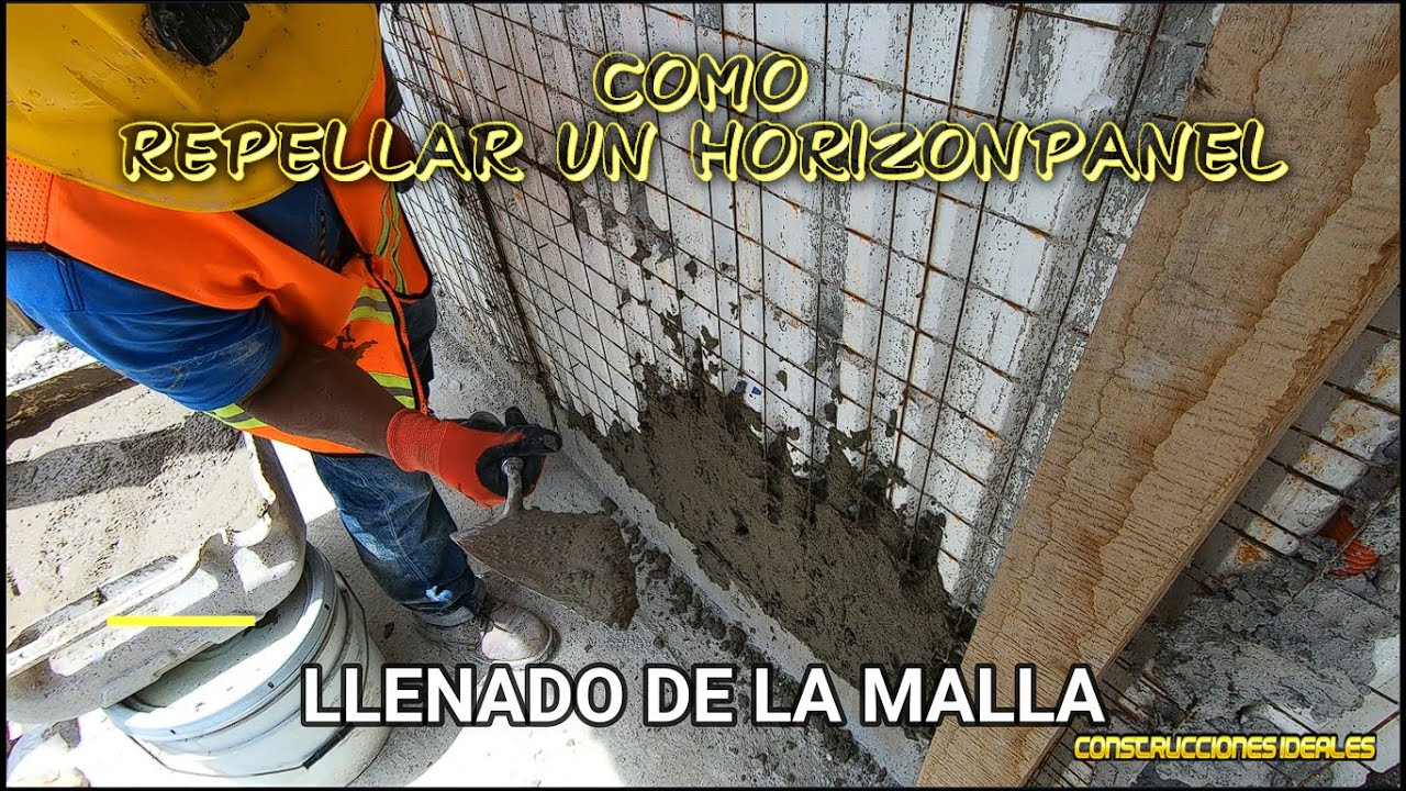 Proceso de Como Repellar un Horizonpanel | Paso a Paso | CONSTRUCCIONES IDEALES