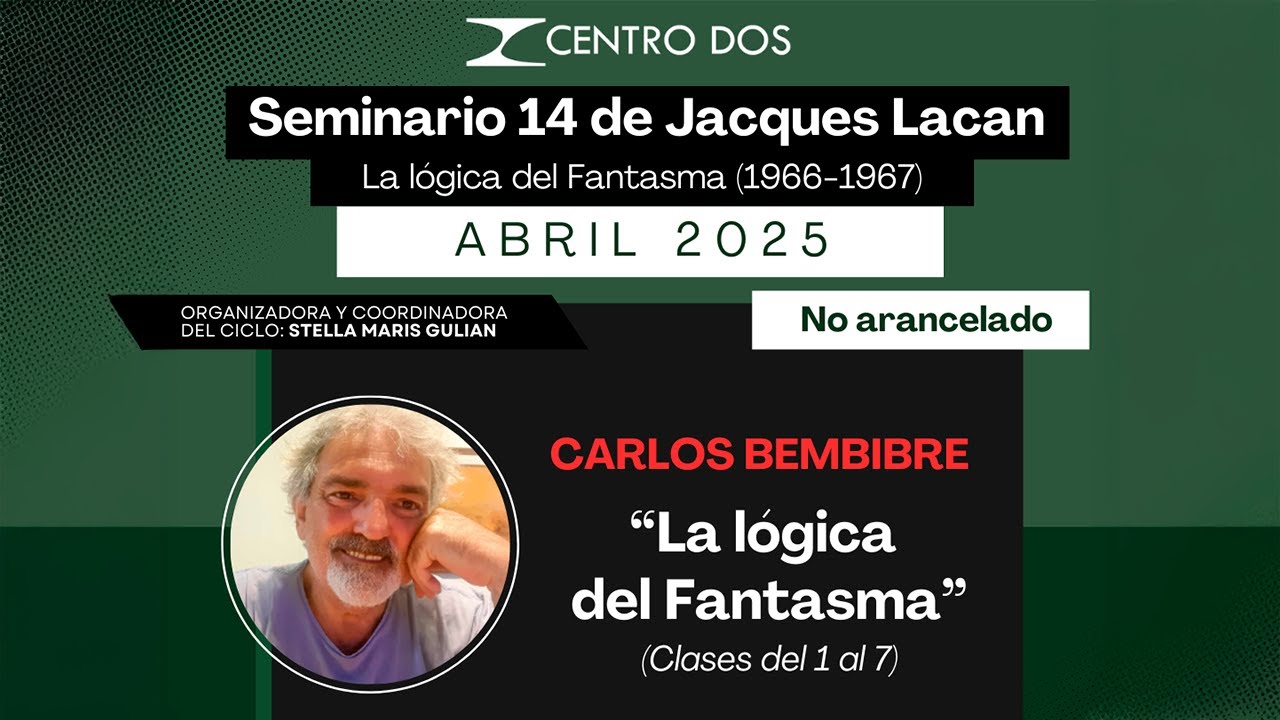 Seminario 14 de Jacques Lacan. 