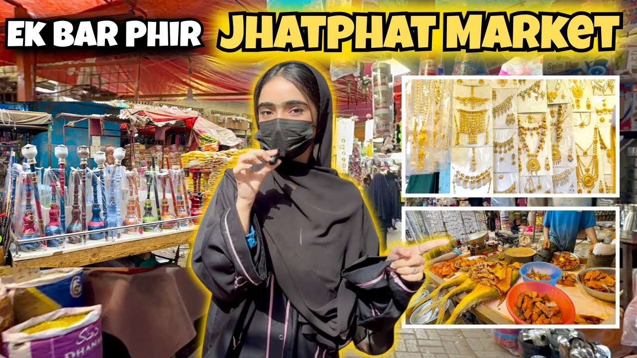 Unexpected Experience at **JHATPHAT MARKET**🥰|| Ek bar phir Lyari jhatphat Market😇❤️||