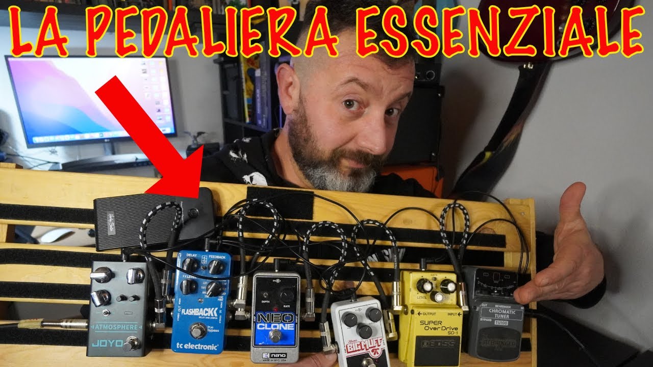 La pedaliera essenziale
