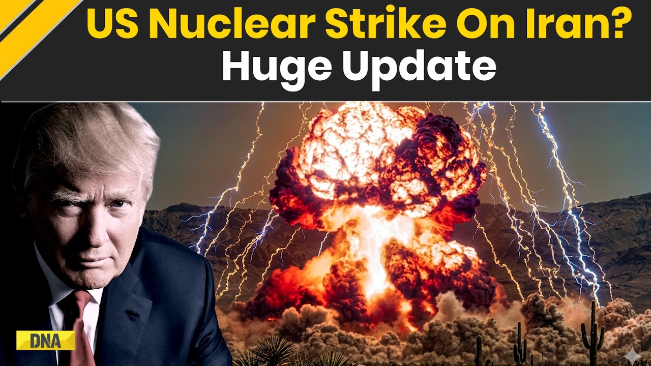 US Iran War: Trump To Drop Nuclear Bomb On Iran? Big Revelation By White House!