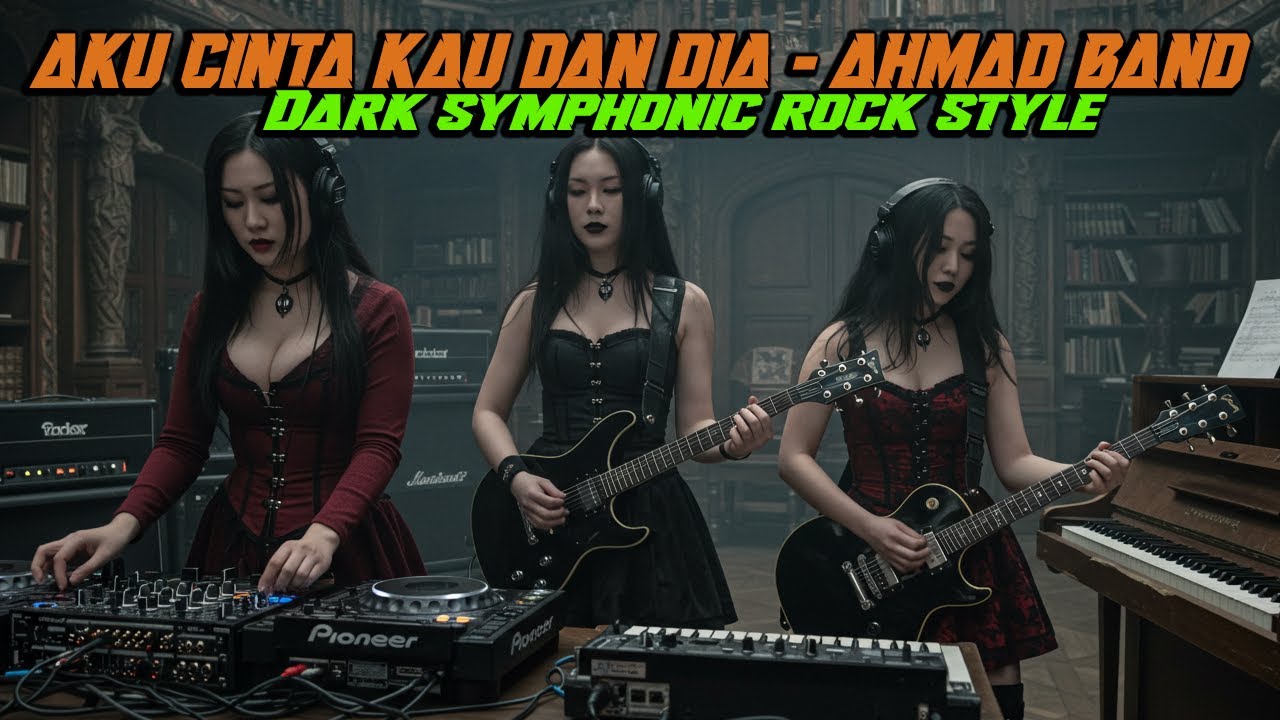 Aku Cinta Kau Dan Dia - Ahmad Band By Request ||💀 Dark Symphonic Rock Cover by Viema Metal Forge🔥