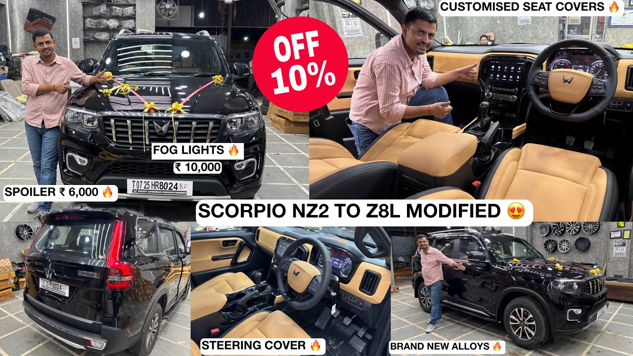 Mango Interior In Scorpio N Z2 ✅Modified scorpio n✅Scorpio n accessorie✅scorpio n✅