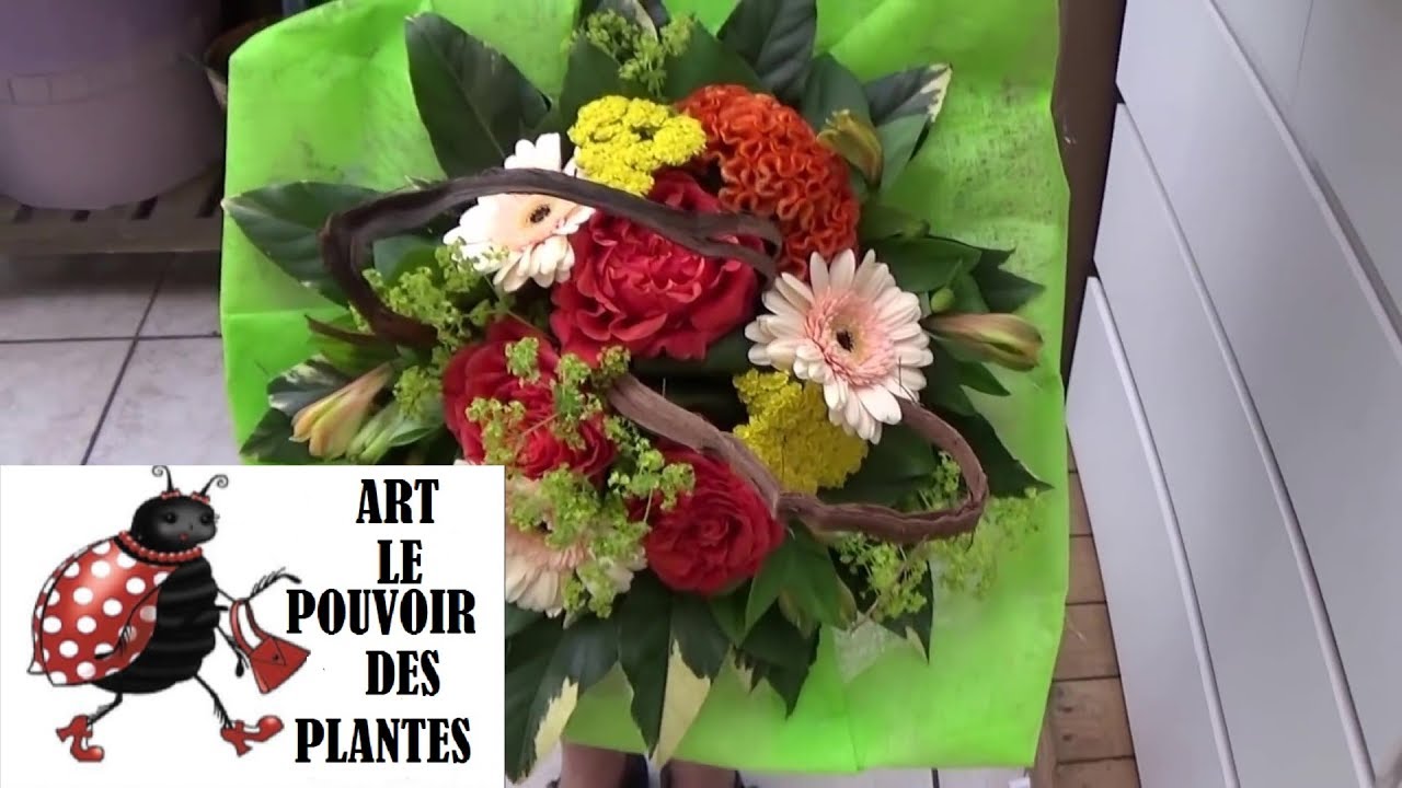 chaine de Jardinage: Art floral et Compositions florales: Comment faire un bouquet floral