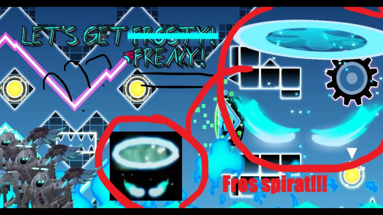Geometry Dash Showcase | Subzero - New Frost Spirit's Theme from Roblox Tower Defense Simulator