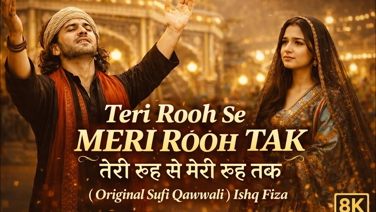 Teri Rooh Se Meri Rooh Tak | Original Sufi Poetry | Soulful Love Nazm | Spiritual Sufi Kalam #songs