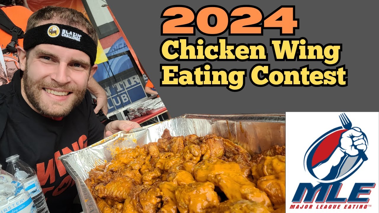 MY DEBUT WITH MAJOR LEAGUE EATING (Buffalo Wing Fest 2024 Chicken Wing Eating Contest)