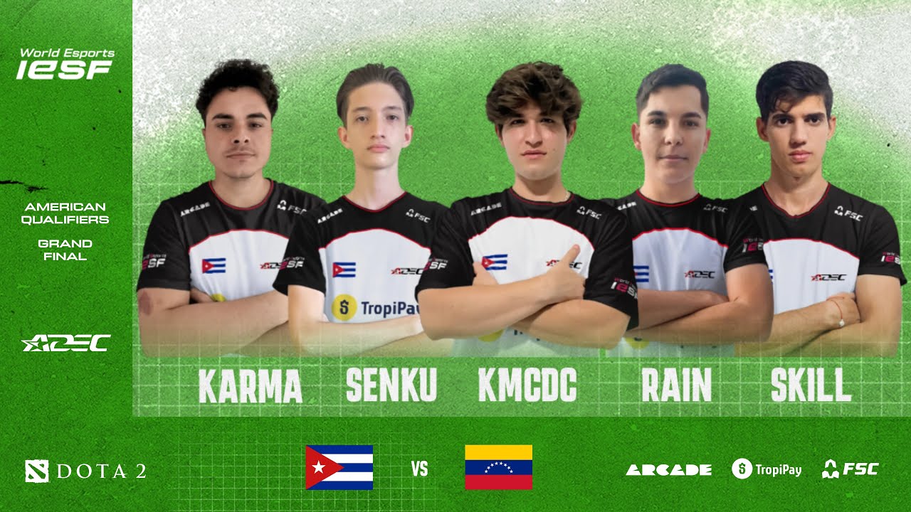 DOTA 2- Cuba Vs Venezuela - Gran Final IESF CLASIFICATORIA REGIONAL AMERICA A 2025 -