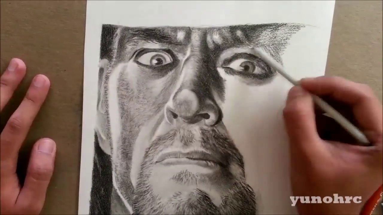 Speed Drawing WWE The Undertaker