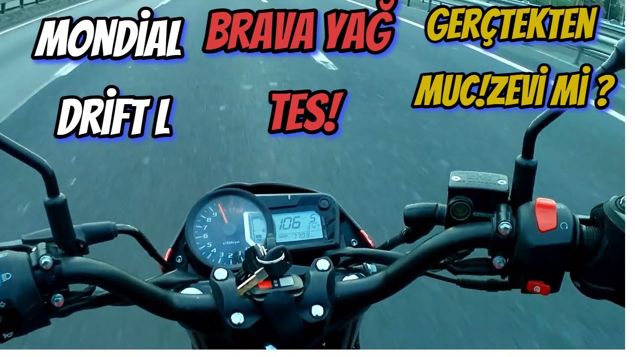 Brava Yağ Testi | Mondial Drift L | Gerçekten Mucizevi mi ?