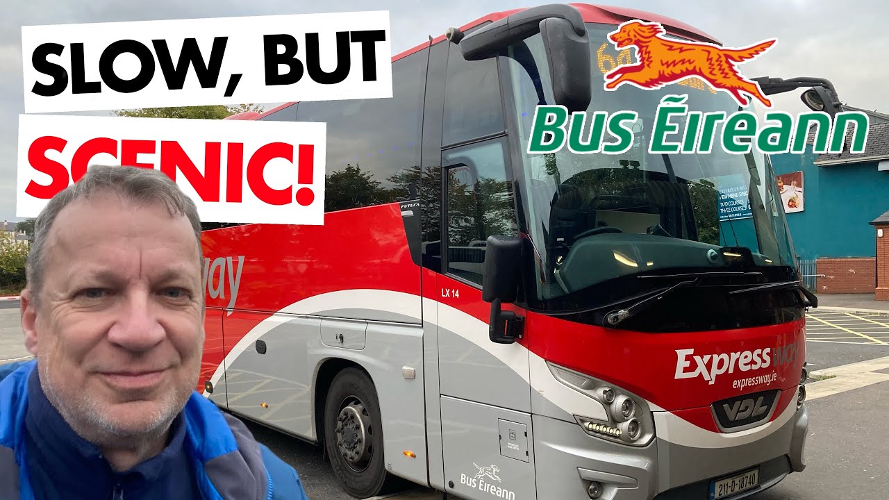 VERY Late, but Enjoyable! Sligo to Derry Londonderry with Bus Éireann Expressway