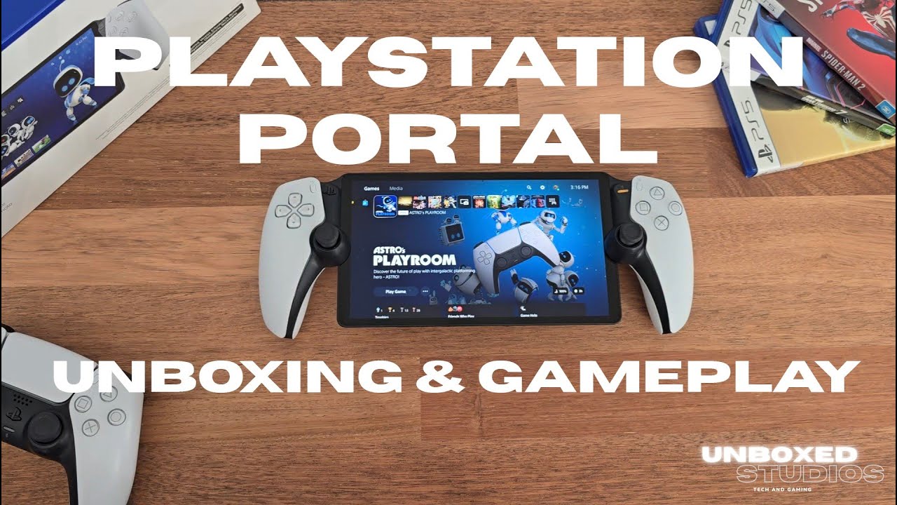 PlayStation Portal Unboxing & Gameplay