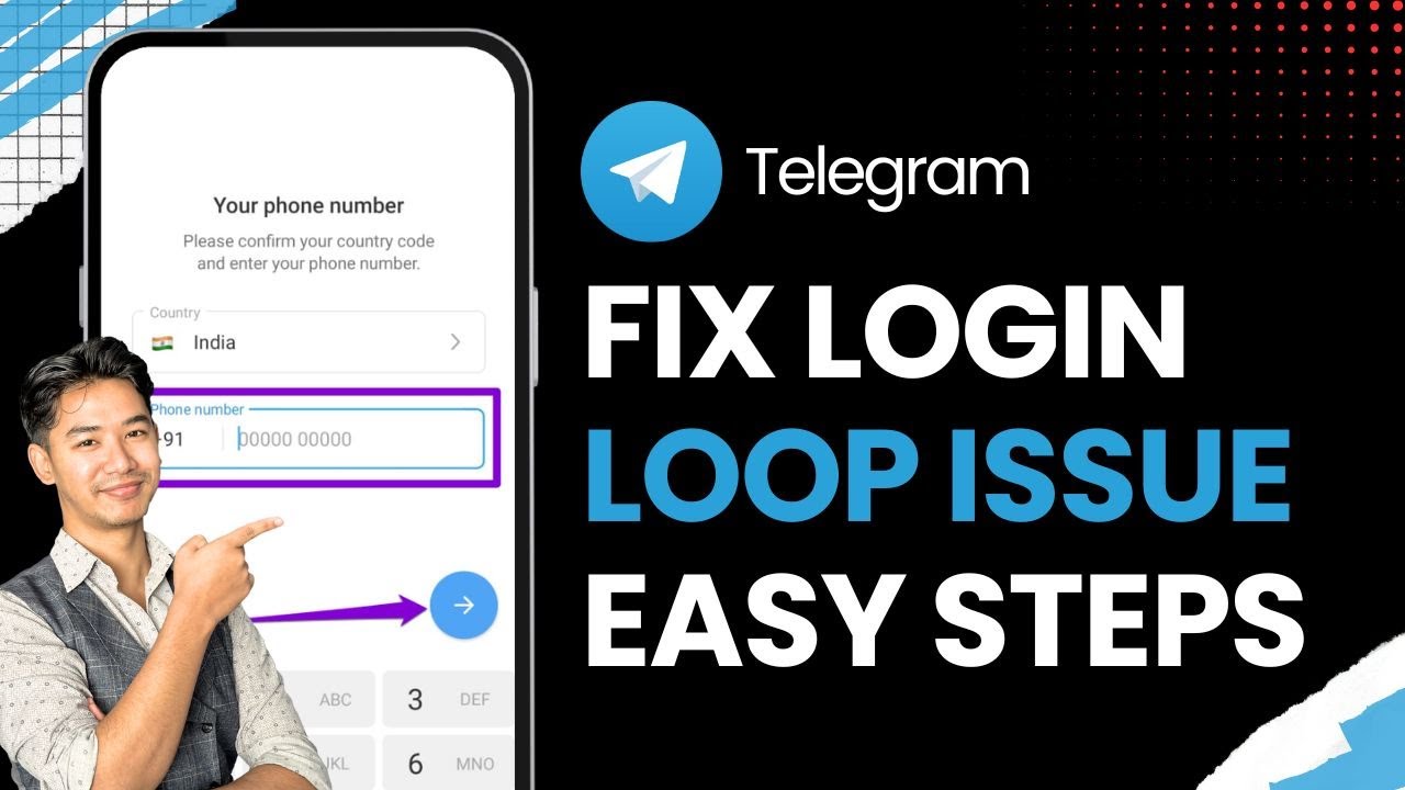 How to Fix Telegram Login Loop Issue !