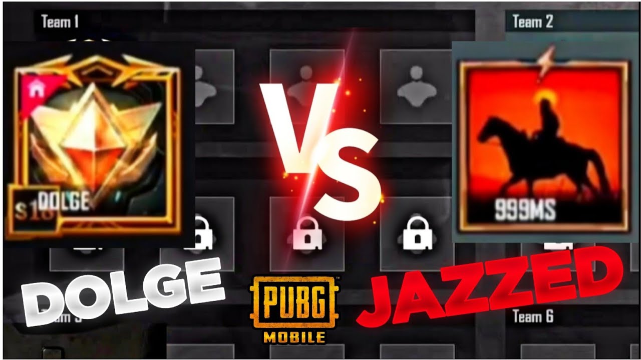JAZZED vs DOLGE - JAZZED DOLGE EĞLENCELİ TDM MAÇI - JAZZED PUBG MOBILE