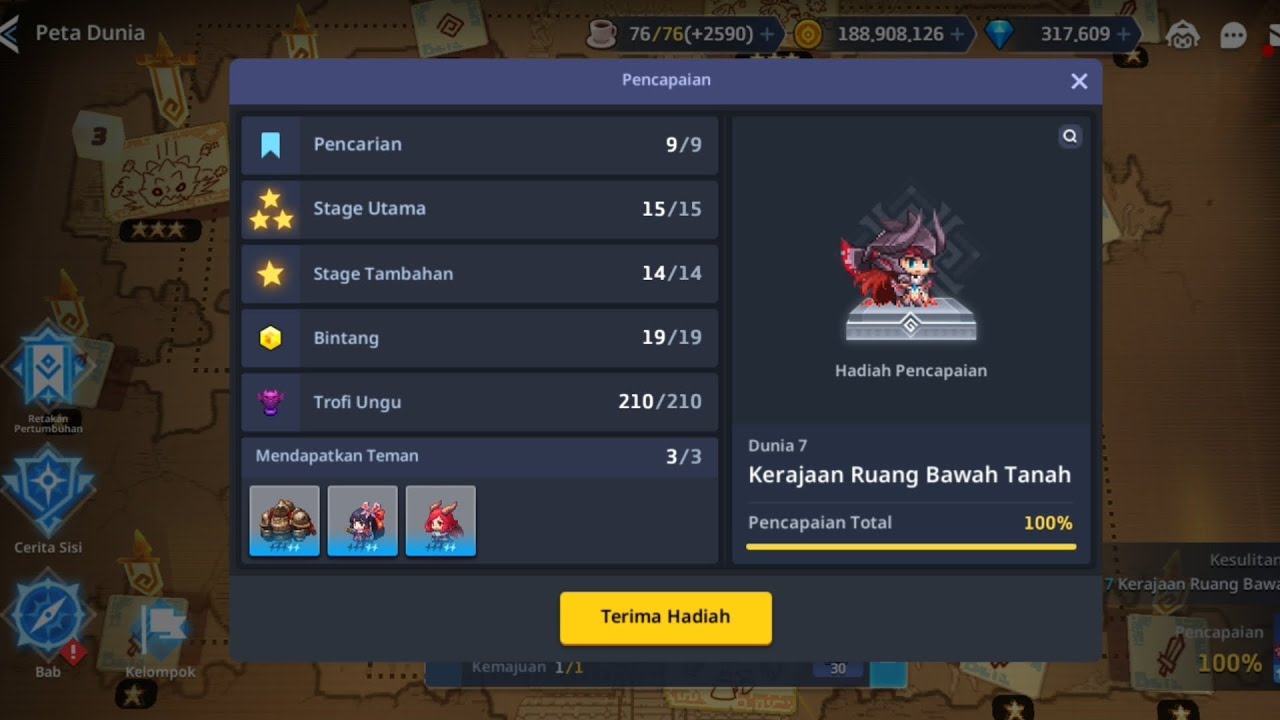 Dunia 7 100%, Guardian tales