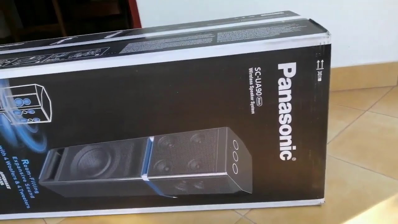 Unboxing Panasonic UA90 Urban Audio