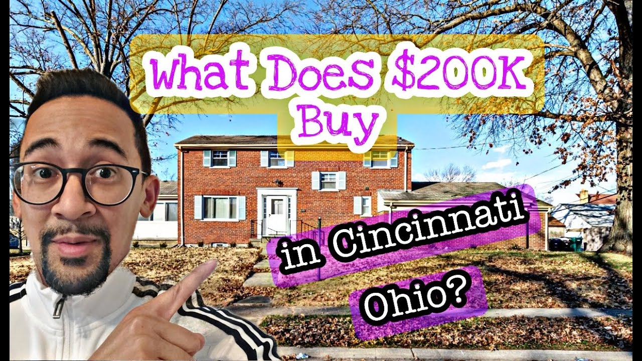 What does $200K Get You in Cincinnati Ohio? ($215K Home Tour Cincinnati)
