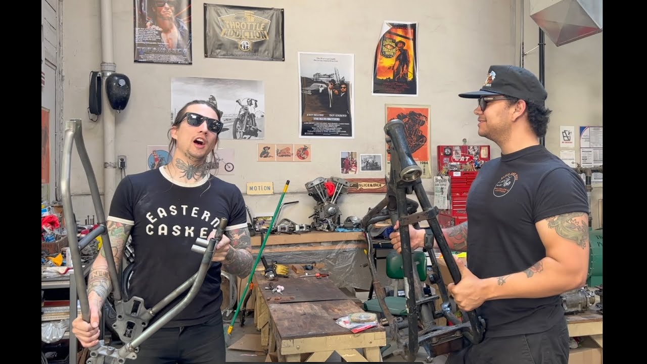 Throttle Addiction SHOVELHEAD HARDTAIL Install!