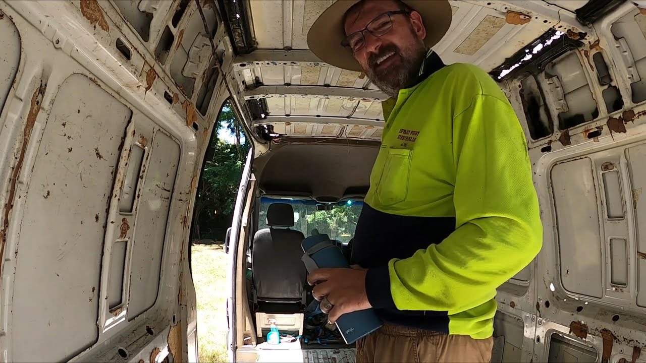 Fixing Rust Holes in My Van Roof! DIY Motorhome Conversion EP 3