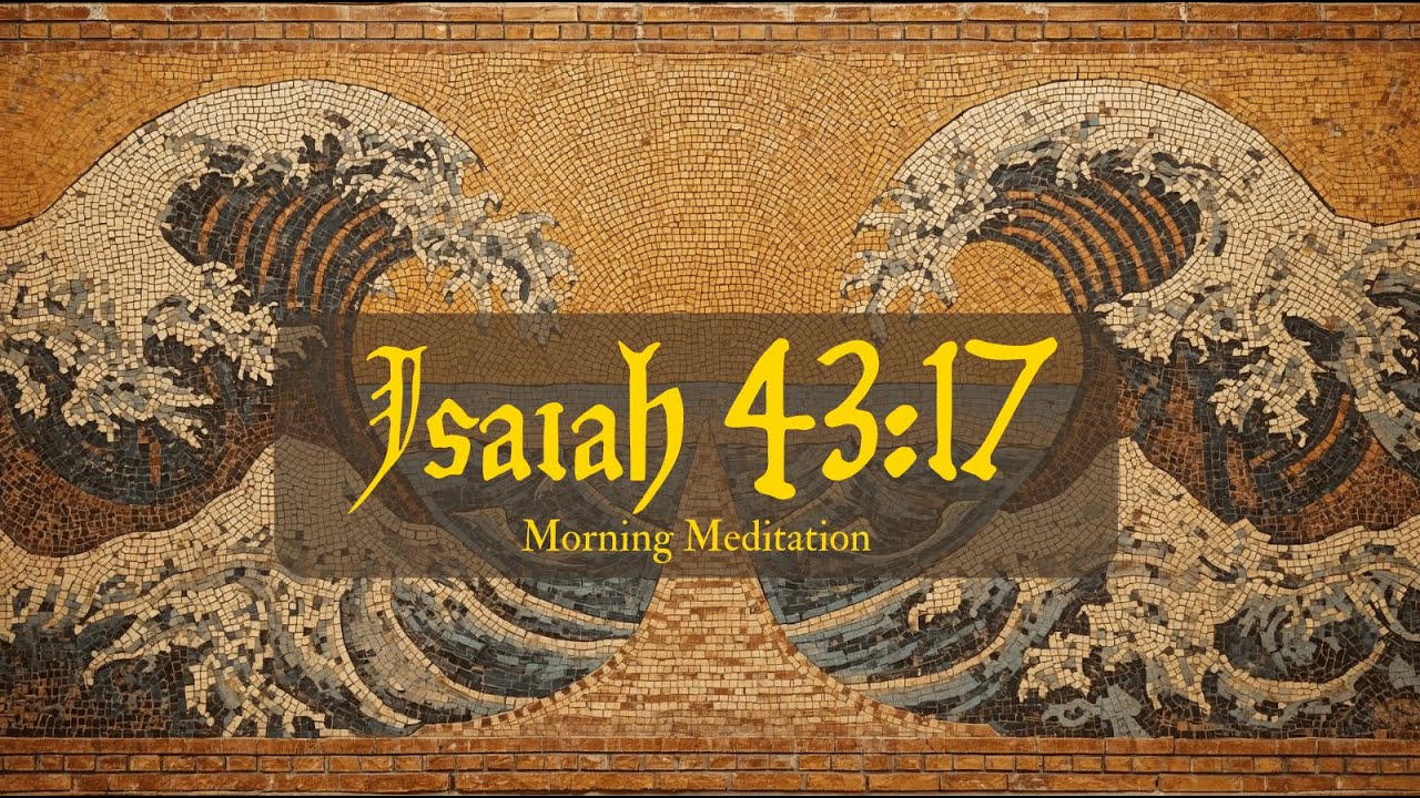 Isaiah 43:17 — Morning Meditation (Short) | God Ends What Pursues You