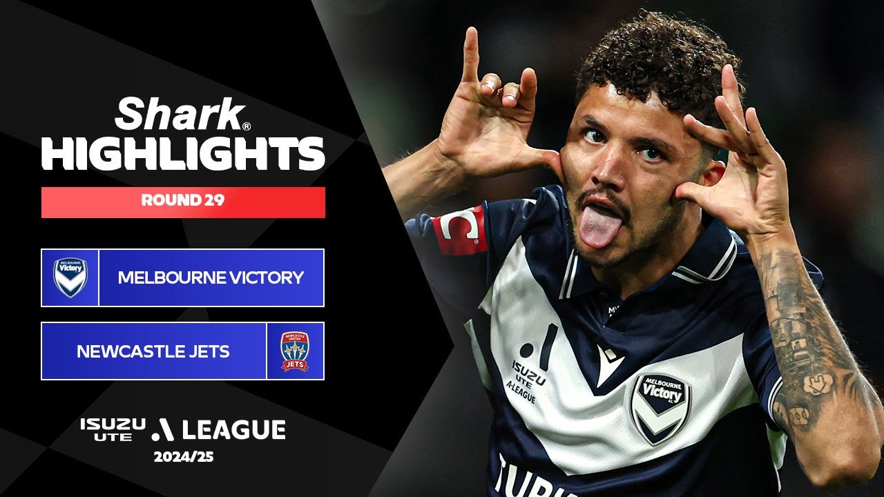 Melbourne Victory v Newcastle Jets - Shark Highlights | Isuzu UTE A-League 2024-25 | Round 29