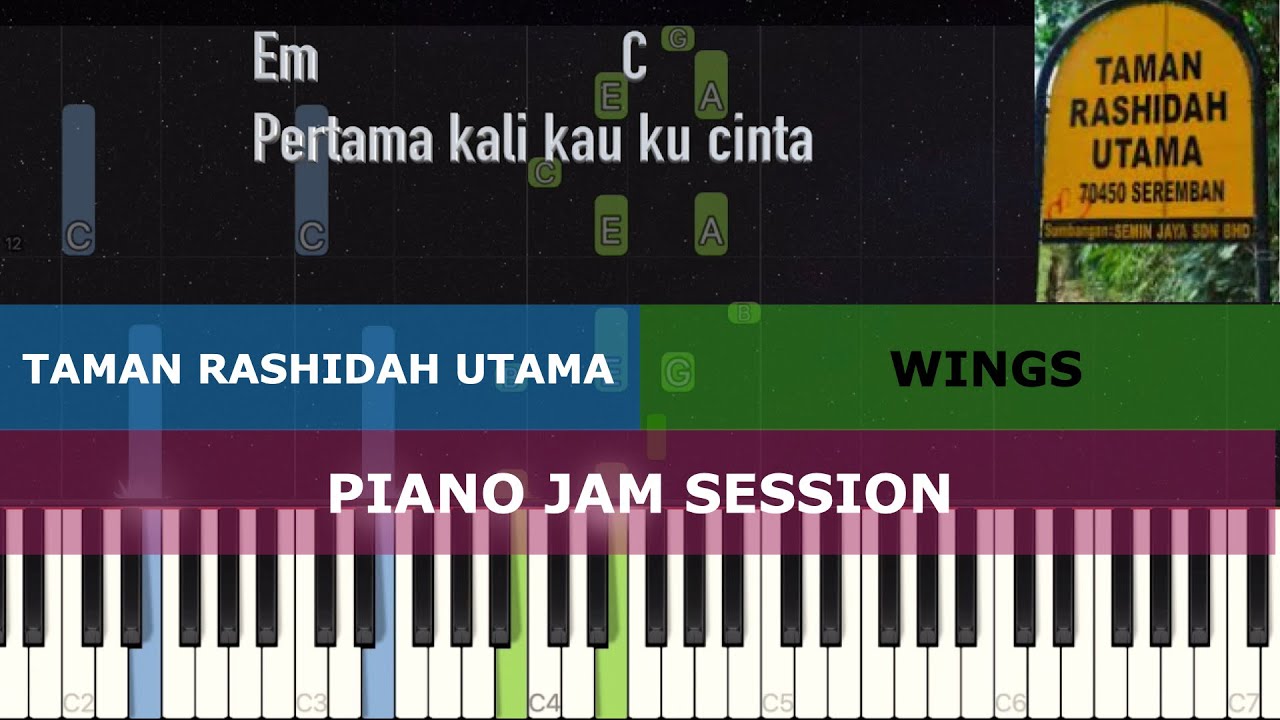 TAMAN RASHIDAH UTAMA - Wings (Piano Jam Session)