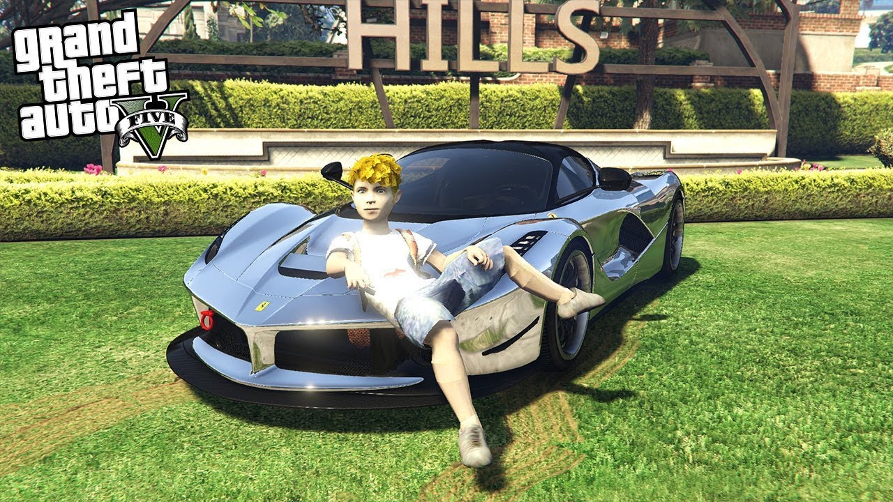 BUYING A LA FERRARI AT AGE 10!!! (GTA 5 REAL LIFE PC MOD)