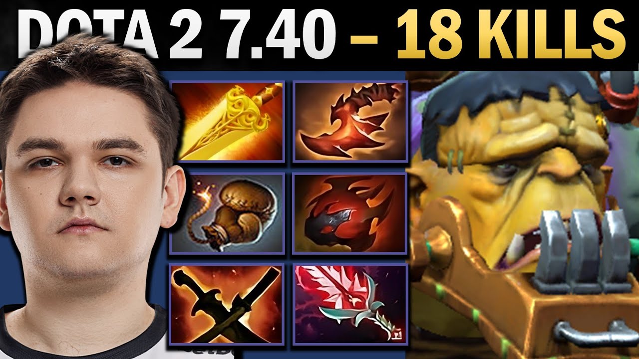 Алхимик на позиции керри с Тарраском и Радиансом — геймплей Dota 2