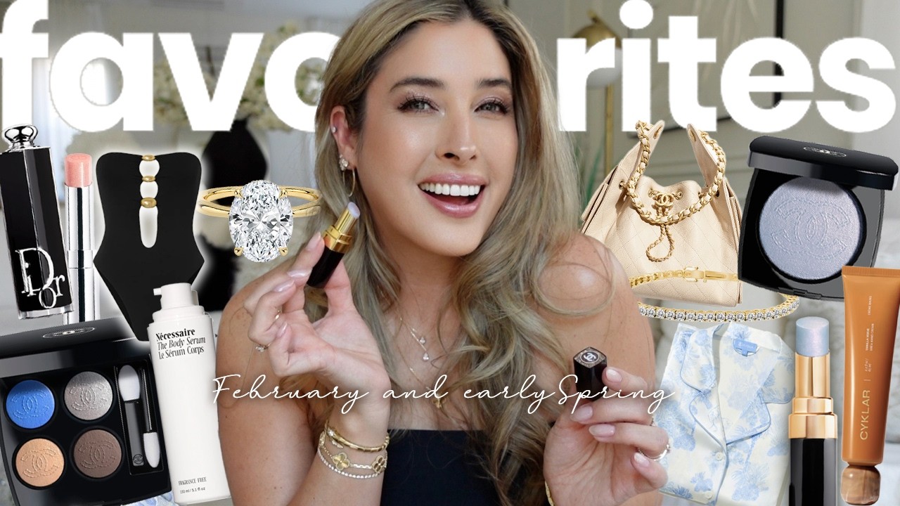 FEBRUARY FAVORITES: Beauty Faves & Everything I loved this month ...EARLY SPRING 💖 Makeup & Fashion