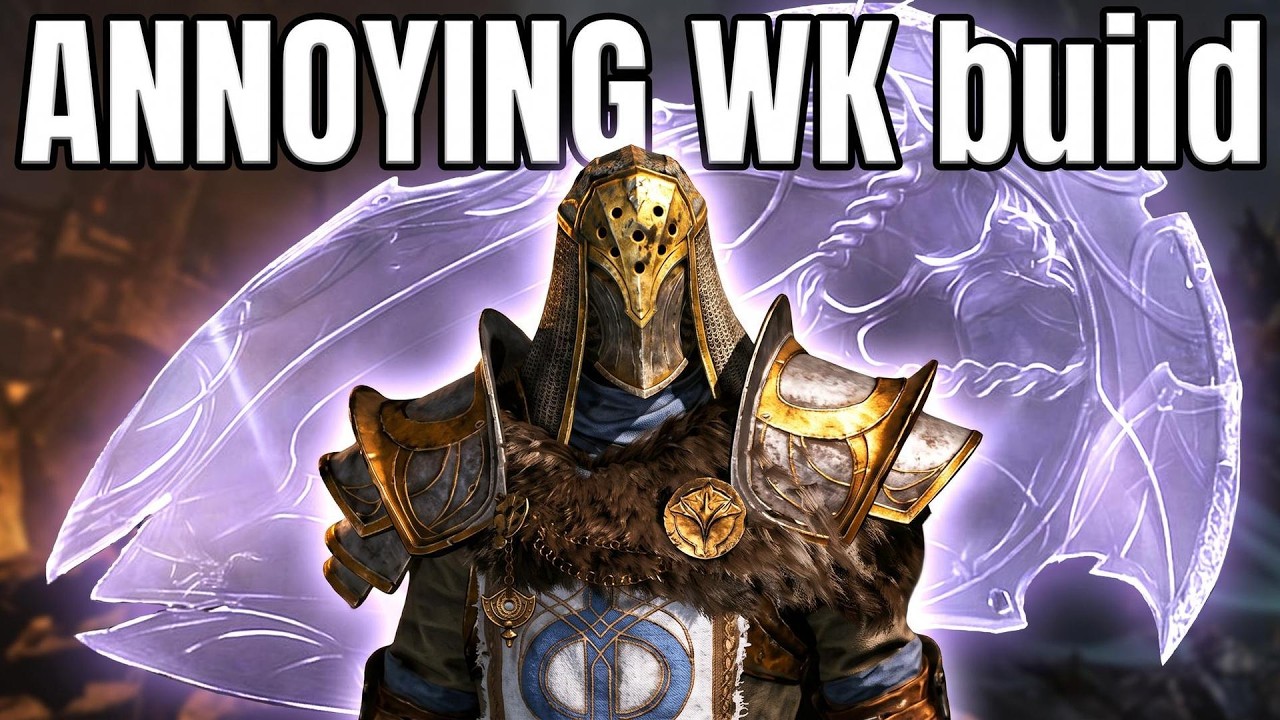 The  NEW Unkillable Withered Knight Build in Mistfall Hunter
