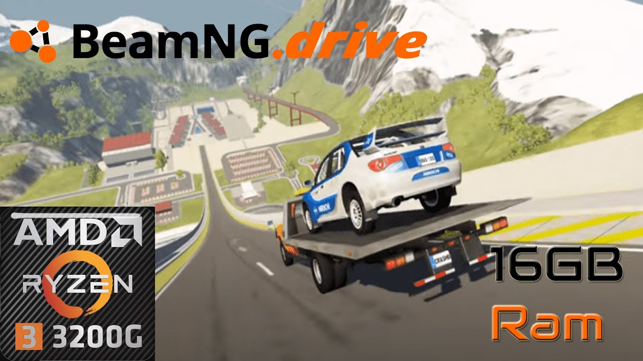 BeamNG Drive on Ryzen 3 3200g - 16GB Ram(8x2)