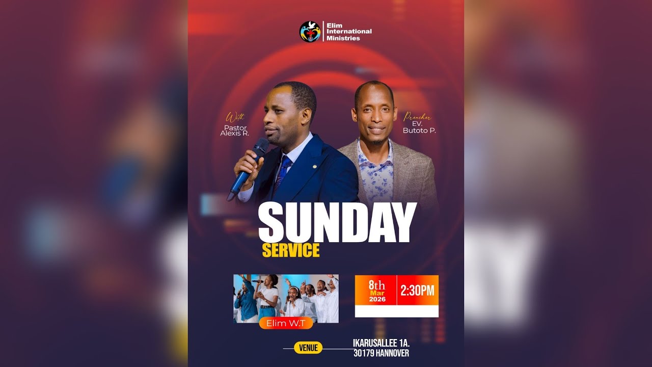 ELIM INTERNATIONAL MINISTRIES // SUNDAY SERVICE WITH EV.BUTOTO
