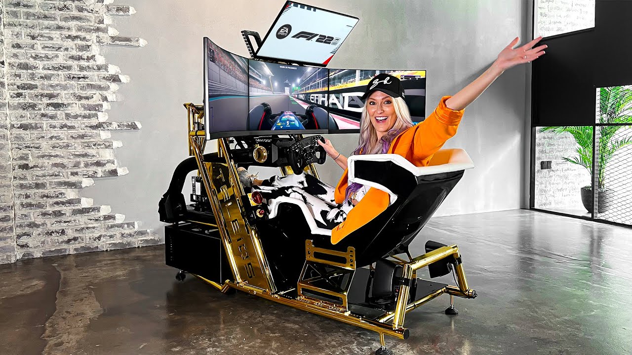 New F1 22 Game On $70,000 Simulators
