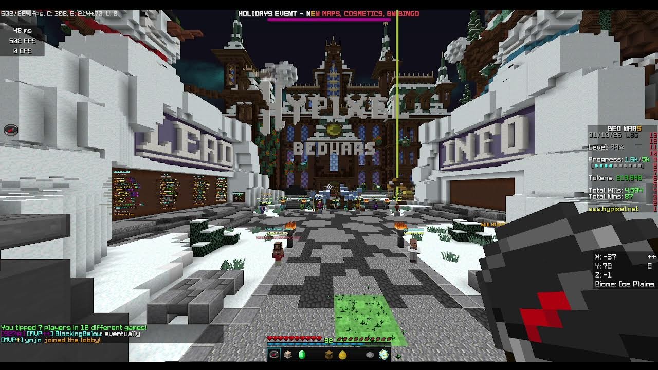 Minecraft Hypixel Bedwars