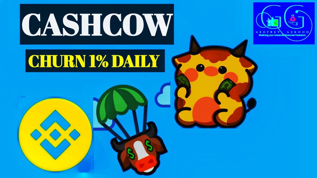 CASHCOW. Churn 1% DAILY. Drip Network Fork. Gasless compounding defi protocol.
