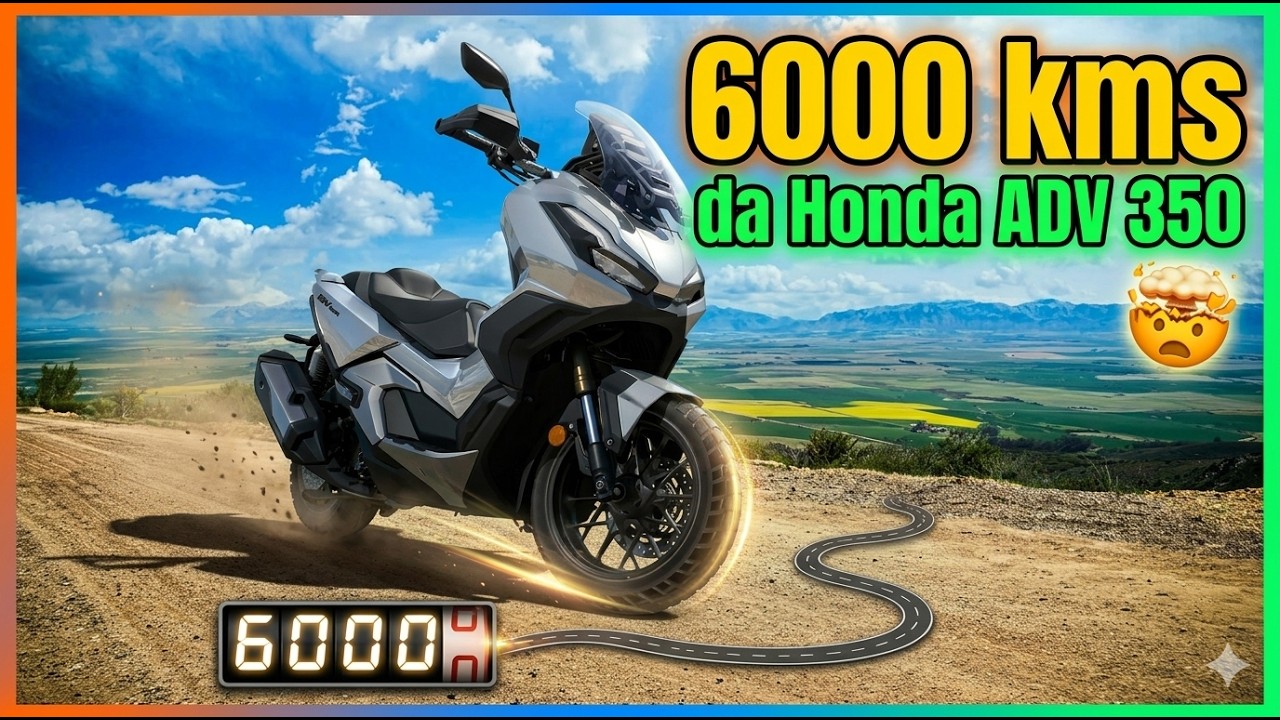 6000 kms com a Honda 350 ADV (review)
