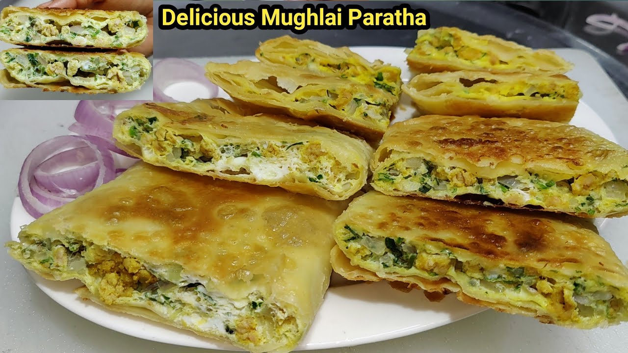 Mughlai Paratha Recipe | मुग़लई परांठा | Mughlai Egg Paratha |Moglai Parota Street Style |Chef Ashok