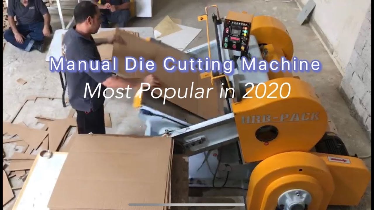Cardboard Cutting Machine | Manual Flatbed Die Cutting and Creasing Machine（2024 hot sell）