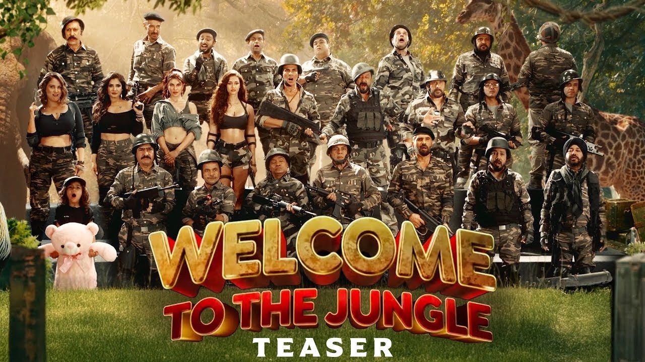 Welcome To The Jungle Teaser Review | Akshay Kumar | Sunil Sheety | Raveena Tandon