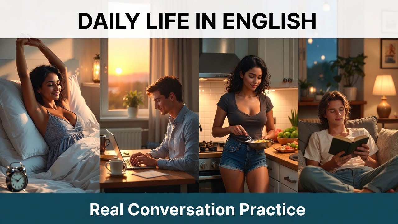 Daily Life in English - Real Conversation Practice for Beginners | English Podcast