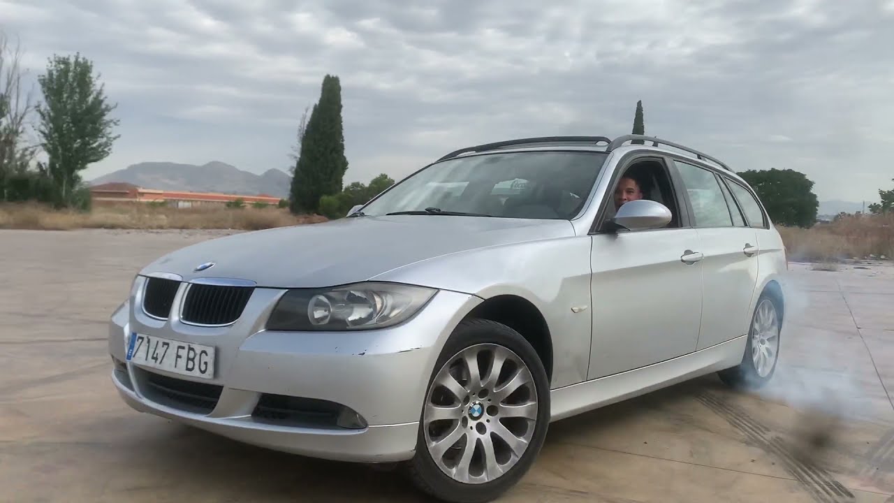 BMW e91 320d Drift