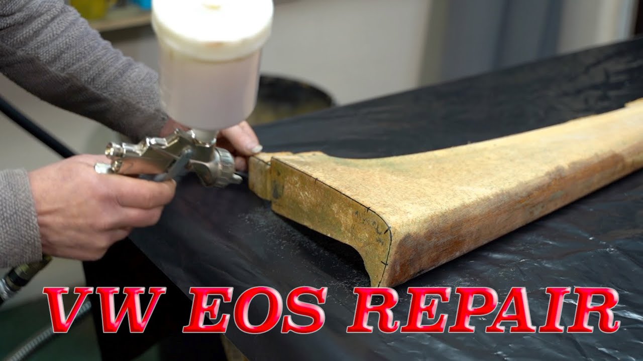 How to repair VW EOS door card