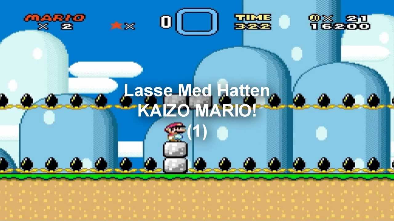 Verdens sv&aelig;reste spil = RAGE! Dansk Kaizo Mario (Del 1)