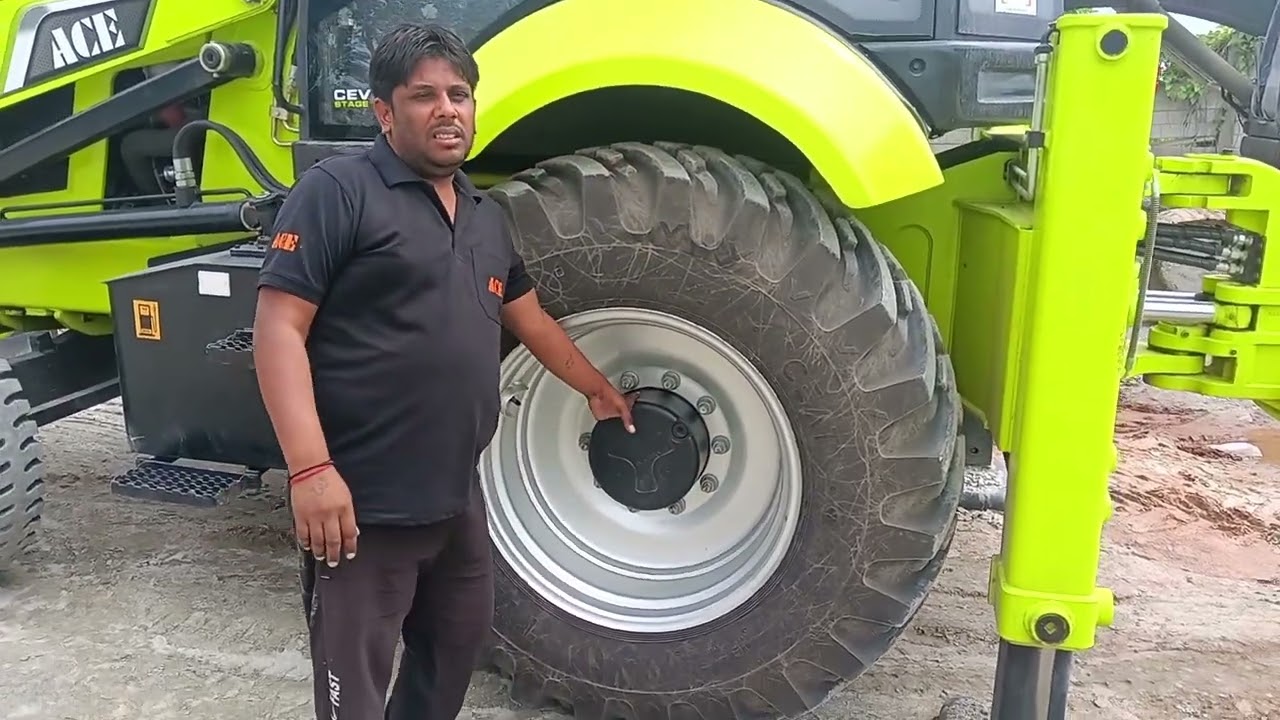 ACE backhoe loader, Bs5 machine, parts details 