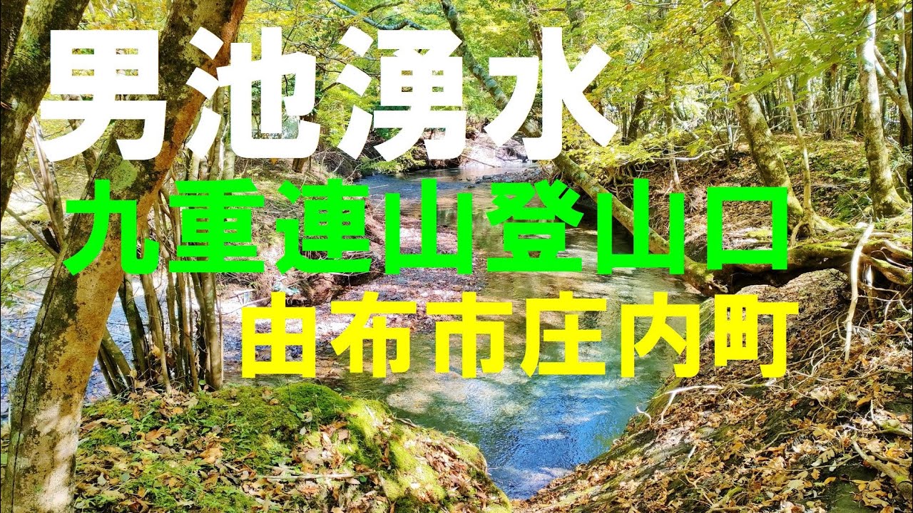 男池湧水（大分県由布市）♪ 思い出して下さい