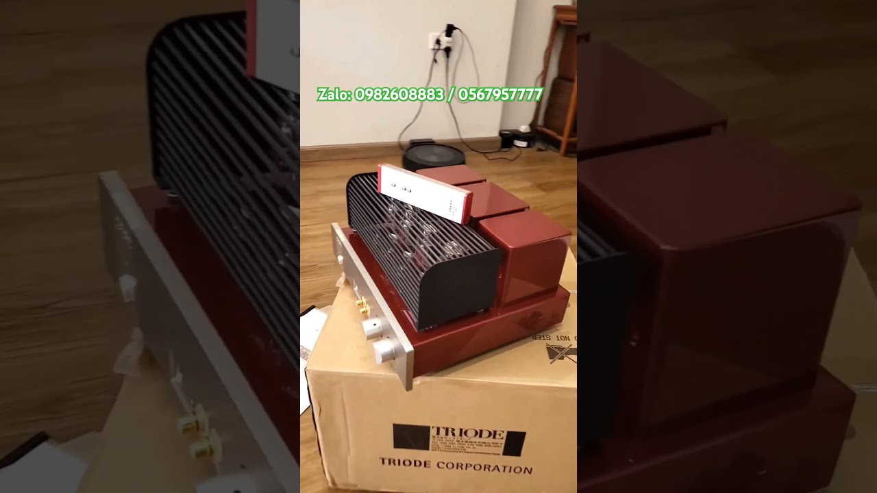 Amply đ&egrave;n Triode TRV 88SER | H&agrave;ng ship Nhậ.t si&ecirc;u lướt, nguy&ecirc;n th&ugrave;ng xốp