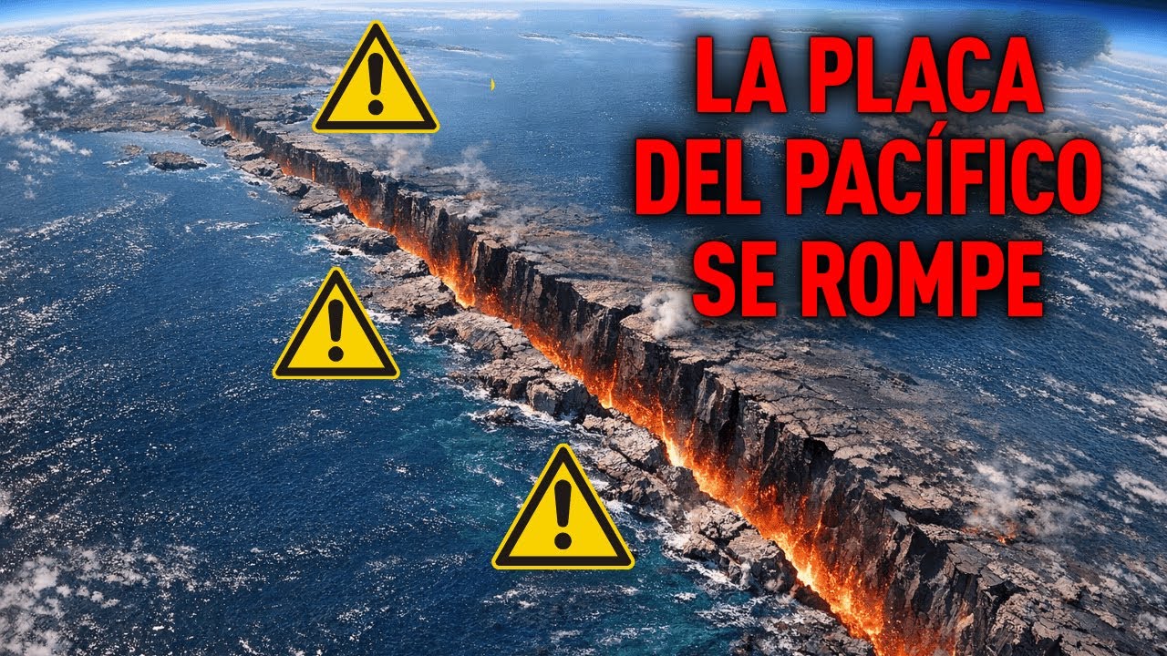 HACE 1 MINUTO: La Placa del Pacífico se está fracturando — ¿Estamos en peligro?