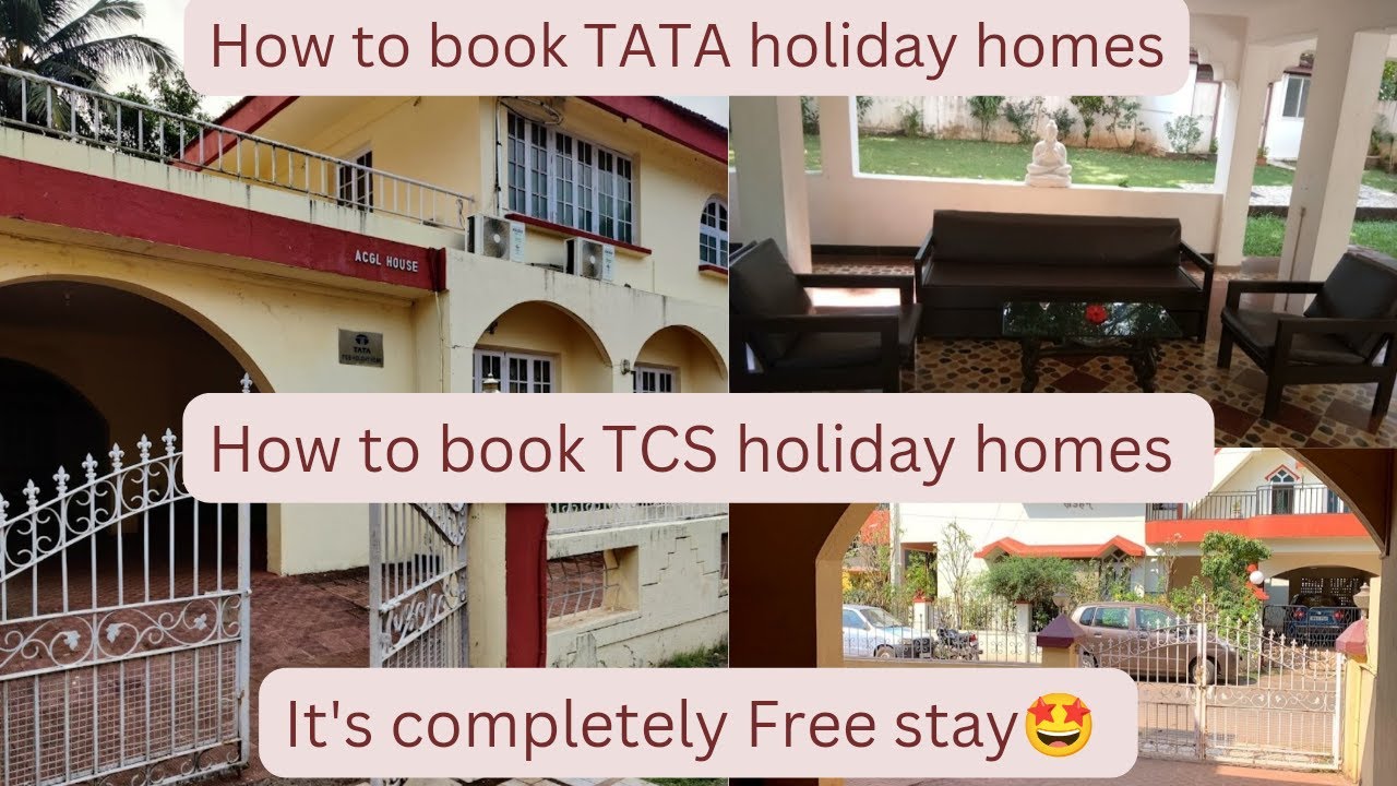 How to book TCS & TATA holiday homes | Complete booking process | Free stay for TATA & TCS employees