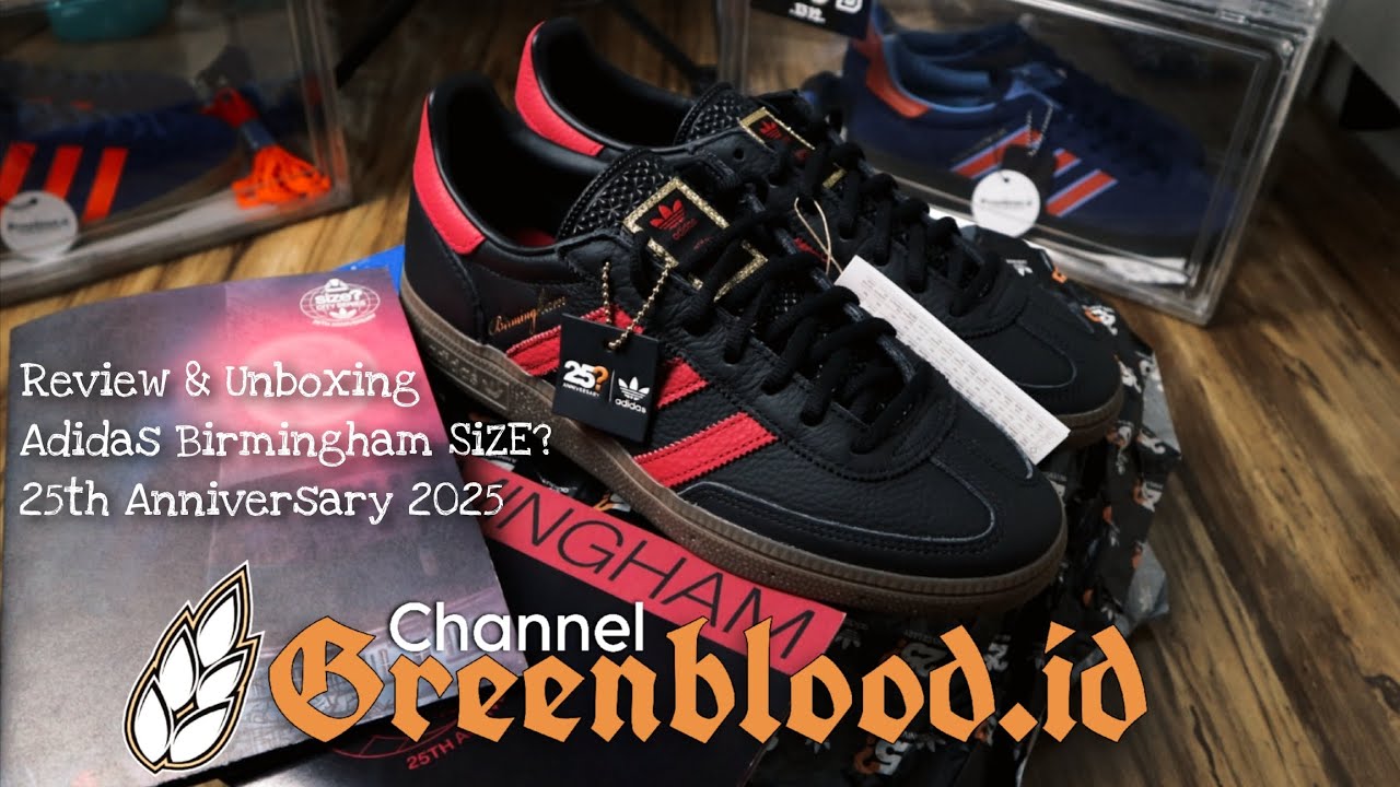 Review Adidas Birmingham size? 25th Anniversary kolektor  #bringmihamcityseries #adidasoriginals